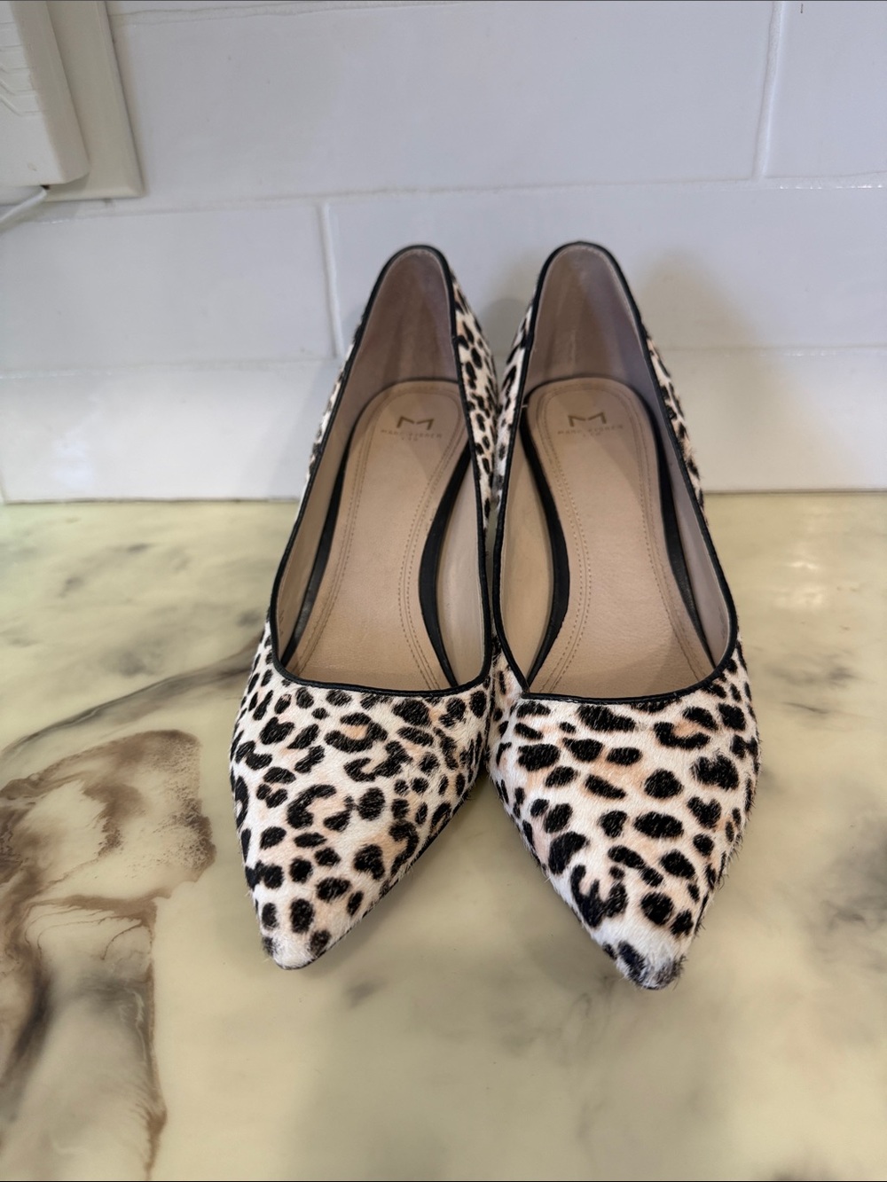 Marc Fisher Leopard Fur Print - Picture 2 of 6